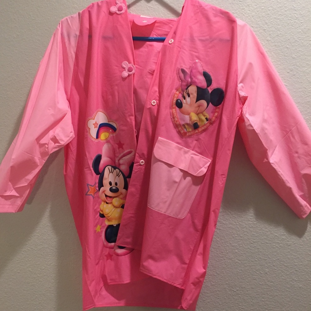 Girls Minnie Mouse Raincoat